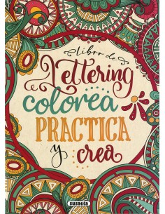 Libro de lettering. Colorea...
