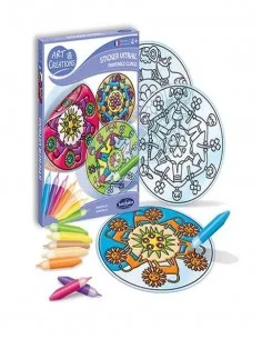 Mandalas para pegar al Cristal