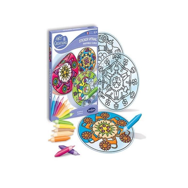 Mandalas para pegar al Cristal