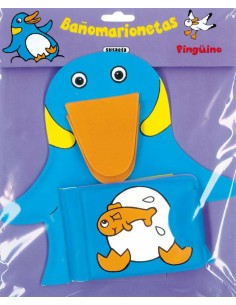 Bañomarioneta Pingüino