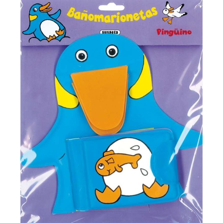 Bañomarioneta Pingüino