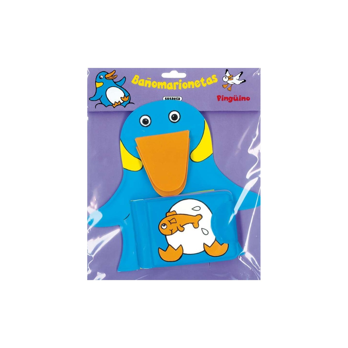 Bañomarioneta Pingüino