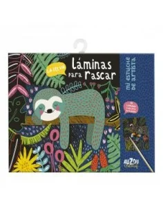Láminas para rascar. La selva