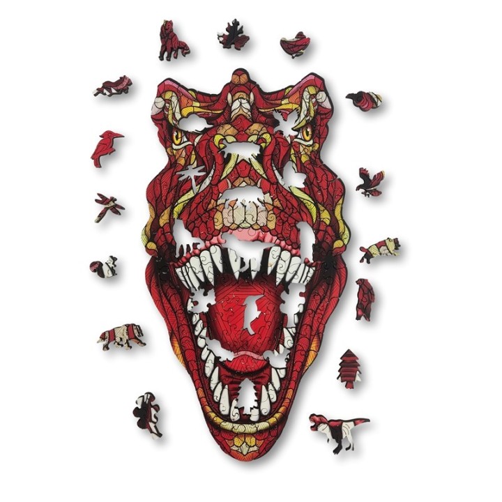 Puzle Aniwood T-Rex 200 Piezas