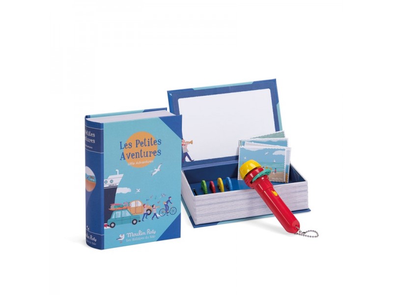 Libro Linterna Proyector - Pequeñas Aventuras