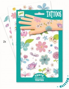 Tatuajes Brillantes Flores...