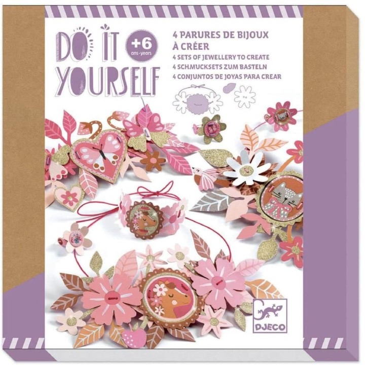 Crea tus propias joyas de flores