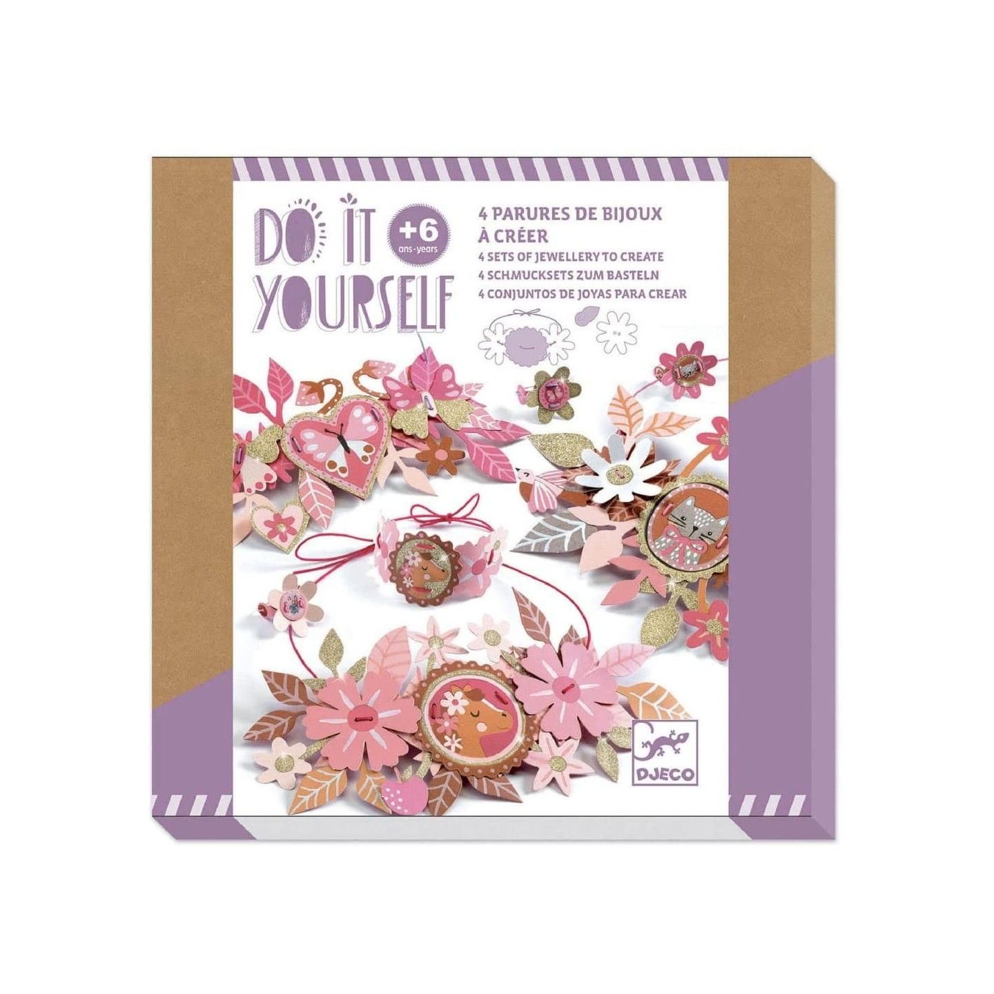 Crea tus propias joyas de flores