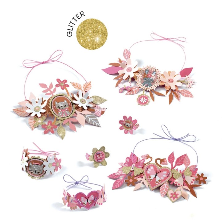 Crea tus propias joyas de flores