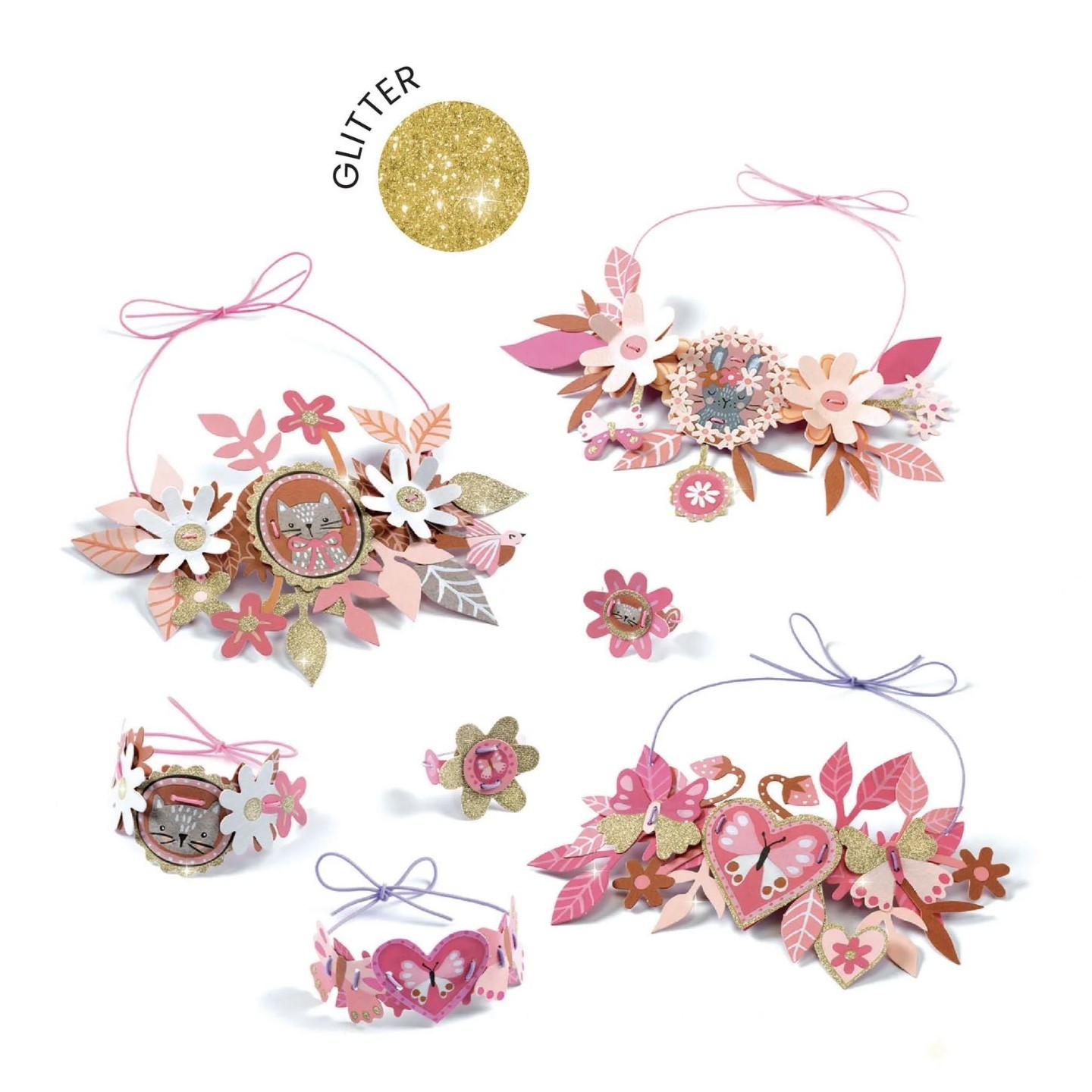 Crea tus propias joyas de flores