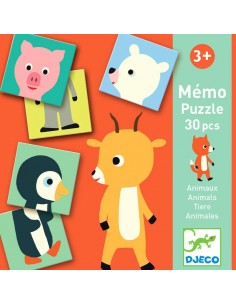 Memo Animo-puzzle