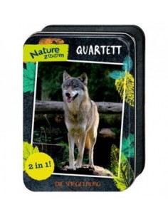 Juego cartas Animales Nature Zoom (En alemán)