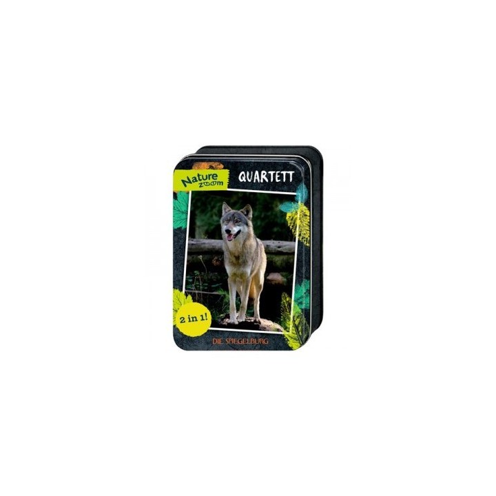 Juego cartas Animales Nature Zoom (En alemán)