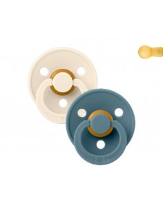Chupetes BIBS Colour Pack 2 Ivory/Petrol
