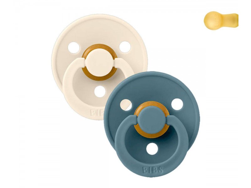 Chupetes BIBS Colour Pack 2 Ivory/Petrol
