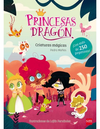 Pegatinas Princesas Dragón: Criaturas...