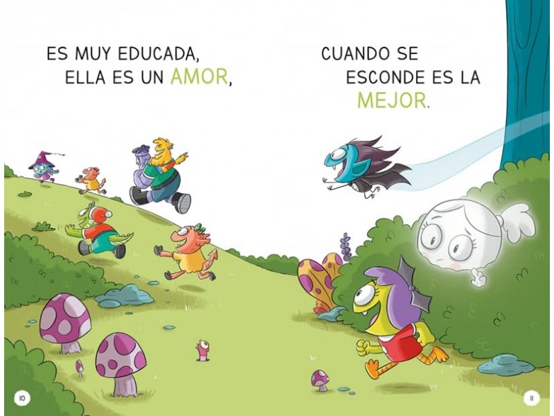 Escuela de Monstruos. 8 Emociones de colores