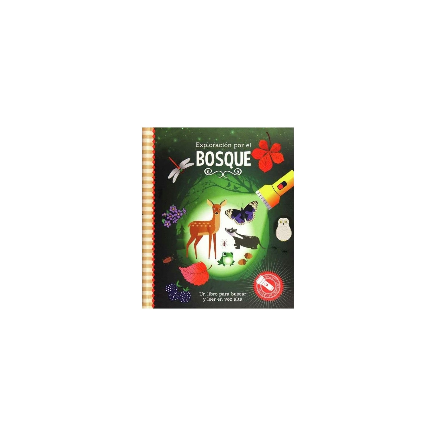 Libro Linterna - Exploración por el Bosque