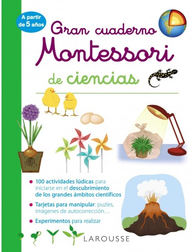 Gran cuaderno Montessori de ciencias