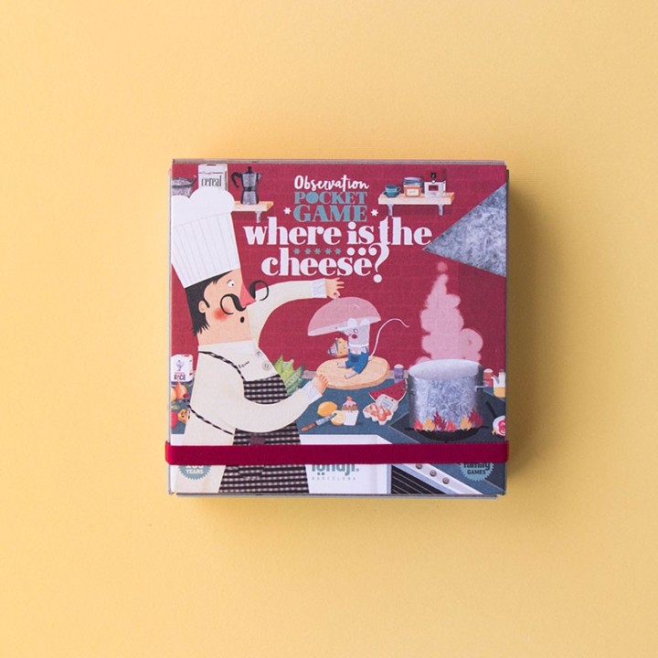 Juego Pocket Observación - Where is the Cheese?
