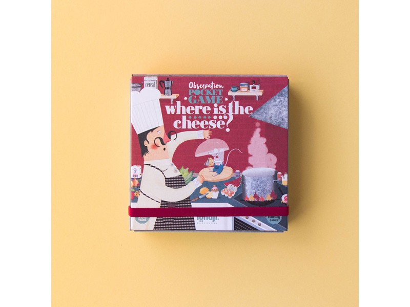 Juego Pocket Observación - Where is the Cheese?