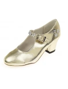 Zapato dorado Sabine