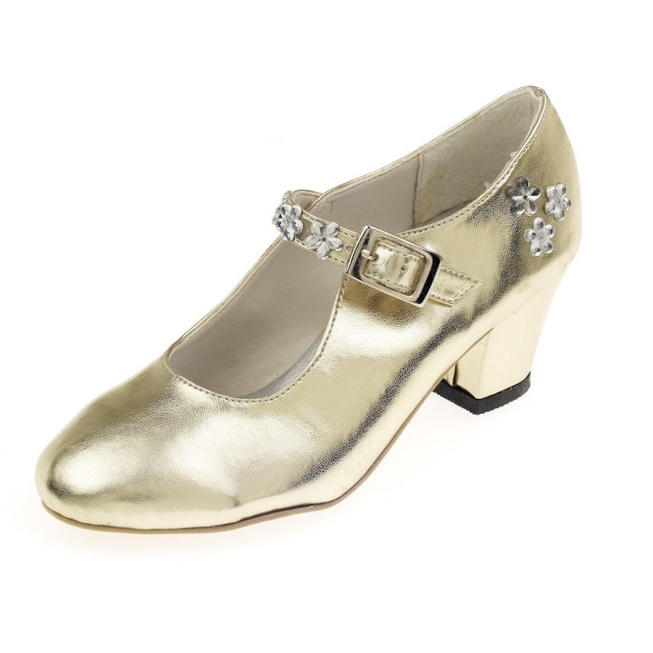 Zapato dorado Sabine