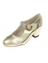 Zapato dorado Sabine