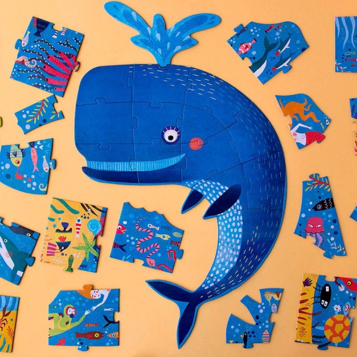 Puzle My big blue 36 Piezas