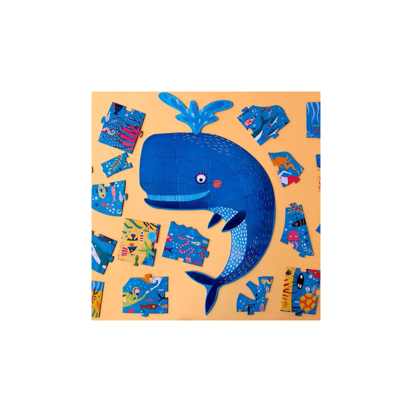 Puzle My big blue 36 Piezas