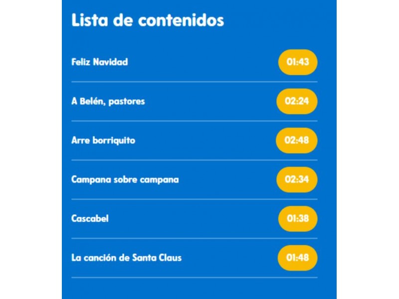 Personaje Cuentacuentos Faba - Canciones de Navidad