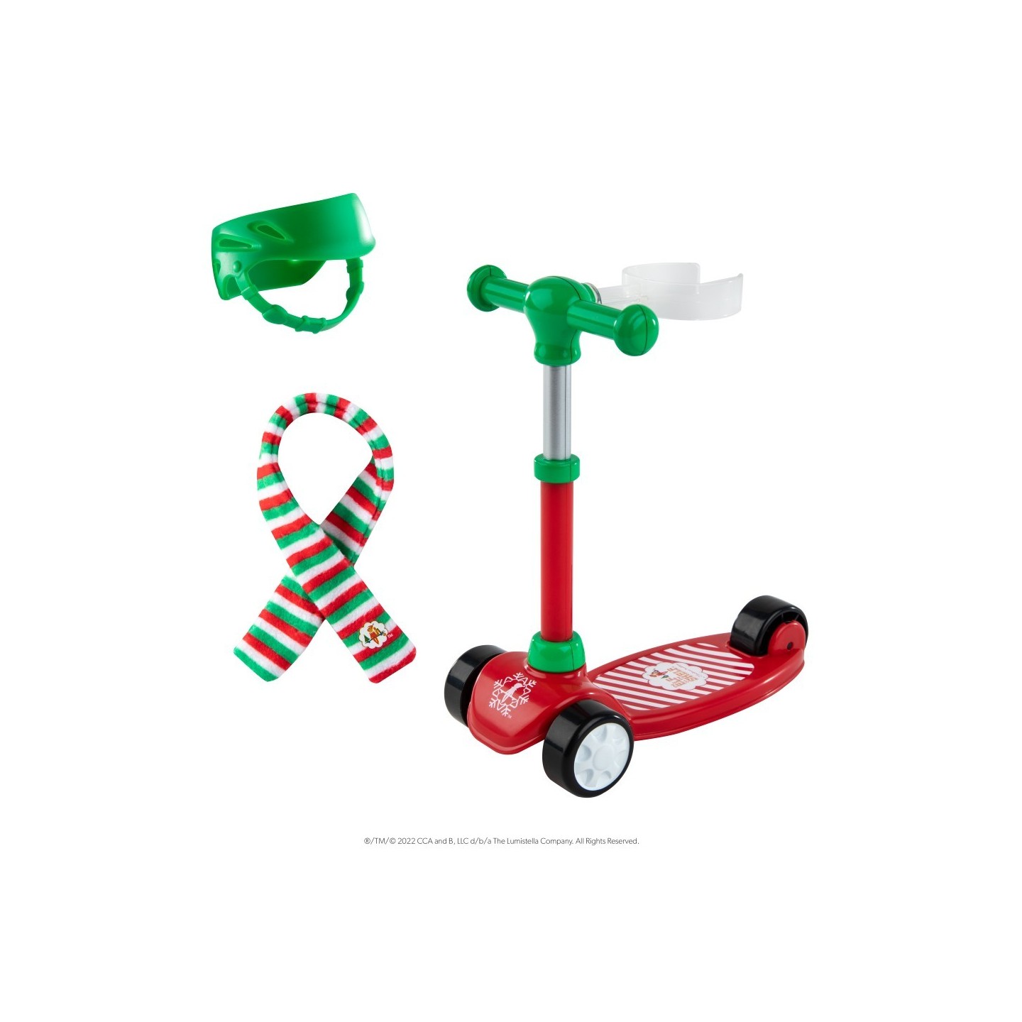 Elfo Explorador Conjunto Patinete y Casco