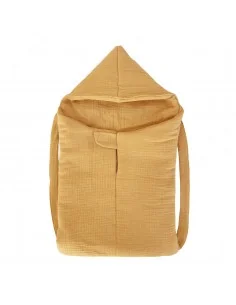 Saco Mochila para muñecas Bobble Mostaza
