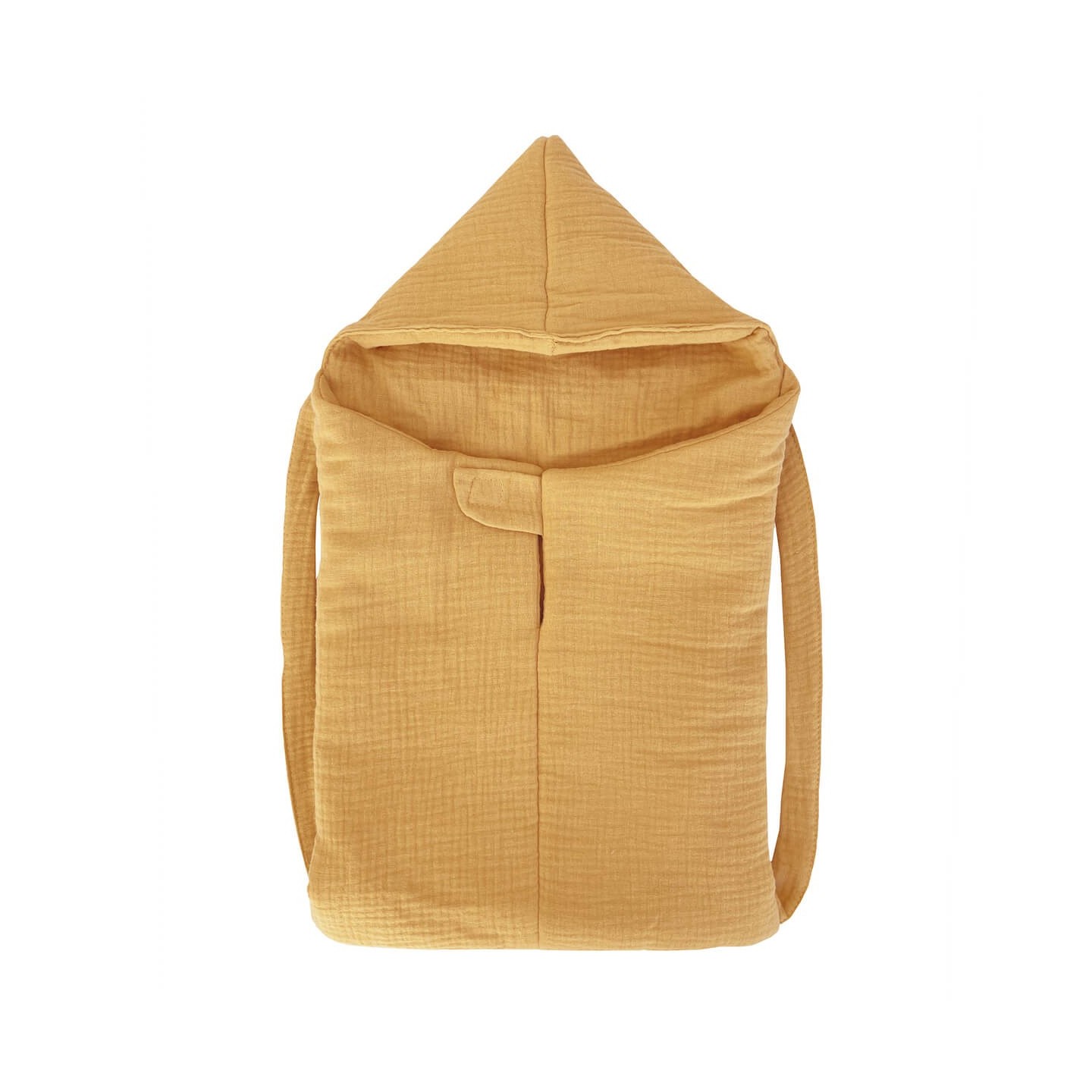 Saco Mochila para muñecas Bobble Mostaza