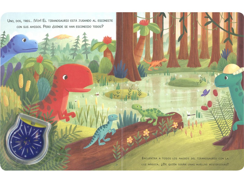 Ilumina tu cuento - Dinosaurios