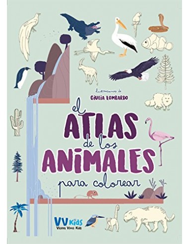 Atlas de los animales para colorear