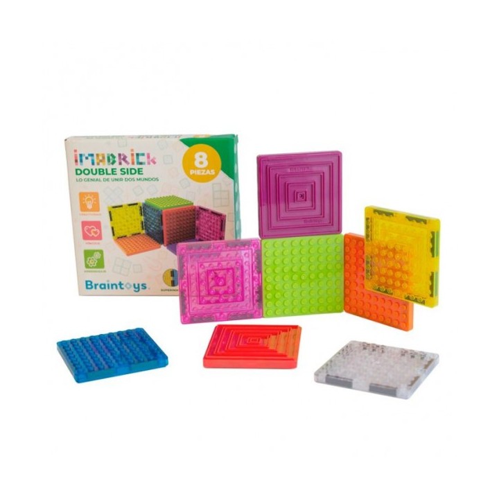 Imabrick 8 Piezas Doble Cara