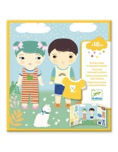Pegatinas reutilizables - La ropa