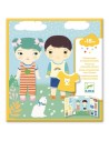 Pegatinas reutilizables - La ropa