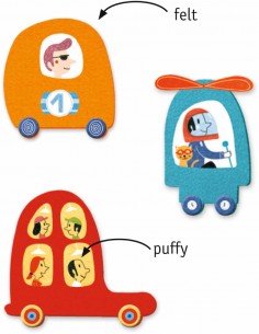 Crear con pegatinas - Coches 2