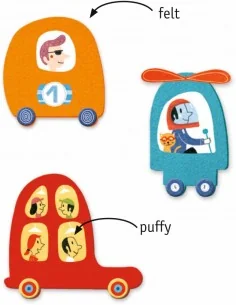 Crear con pegatinas - Coches 2