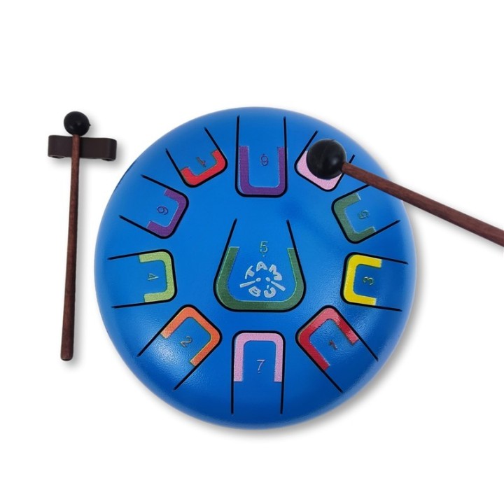 Tambu 8 Pulgadas y 11 Notas Azul