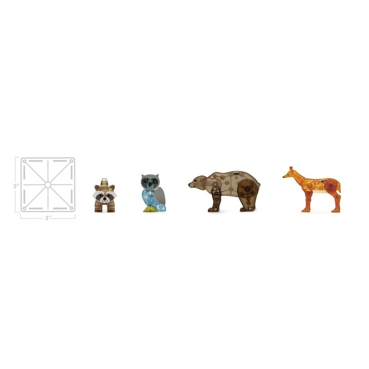 MAGNA-T Animales del Bosque Set 25 Piezas