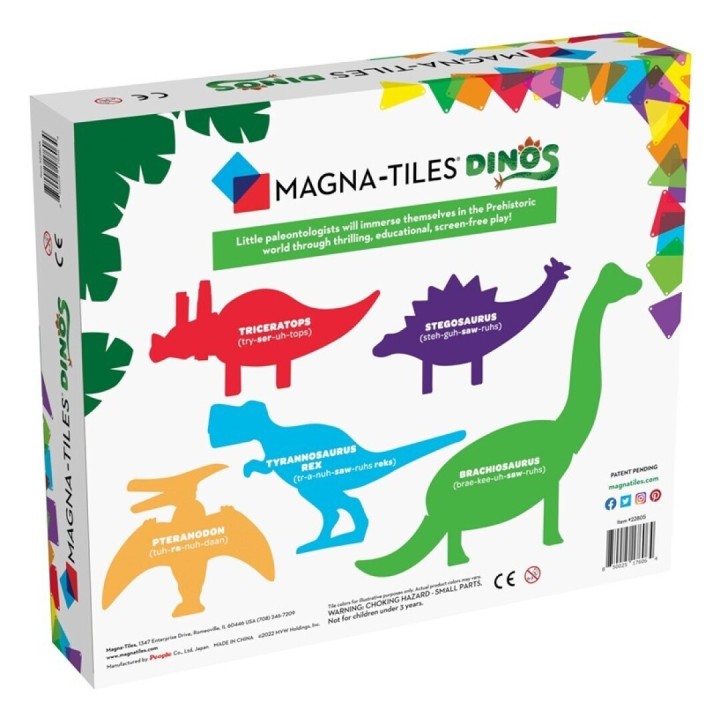 MAGNA-T DINOS 5 Piezas