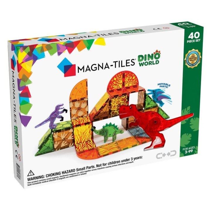 MAGNA-T Dino World 40 Piezas