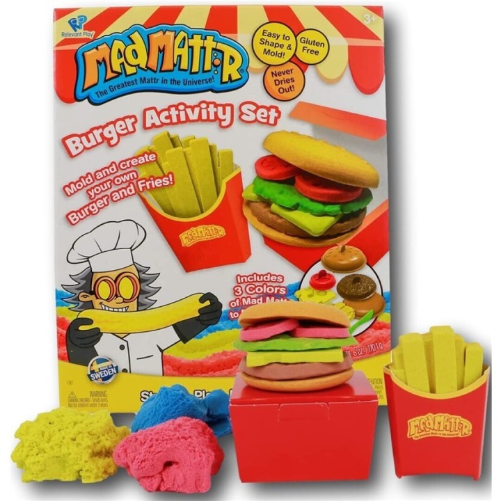 Set Actividades MadMattr Hamburguesa