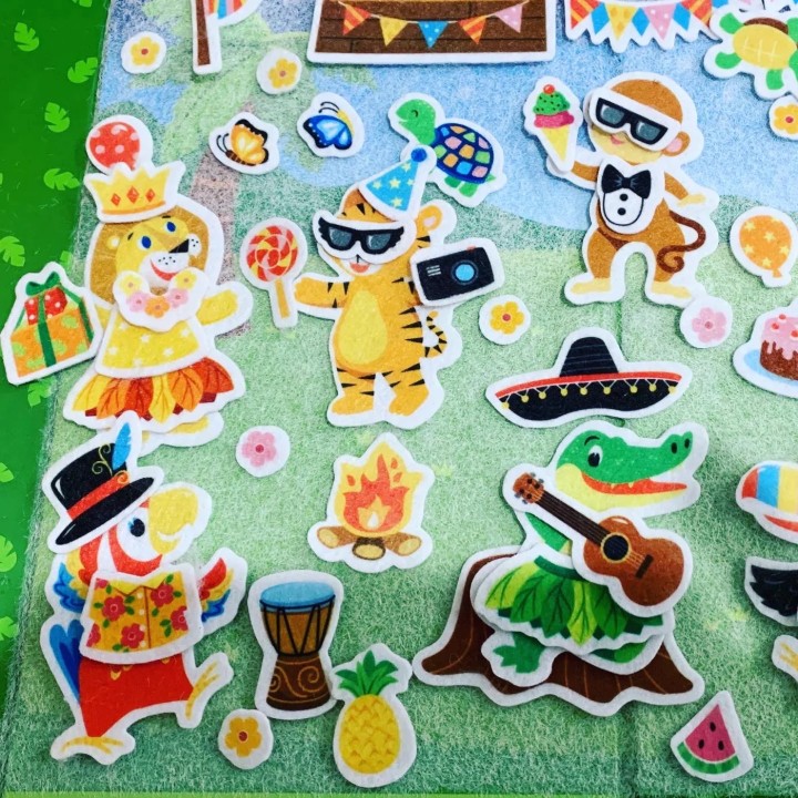 Juego Felpa Fiesta en la Jungla