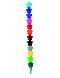 Lápiz multicolor Corazones/Estrellas 2