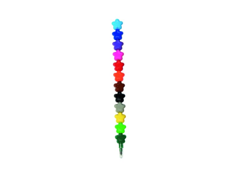 Lápiz multicolor Corazones/Estrellas