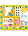 Crear con pegatinas - Me gustan los animales